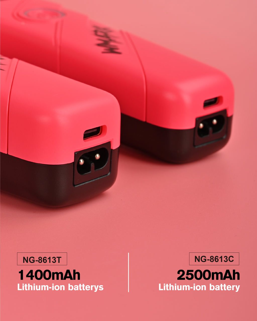 WMARK NG-8613KIT High Speed Hair Clipper Trimmer Kit ( PINK )