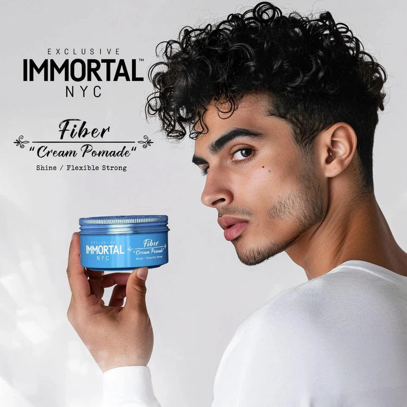 Immortal NYC Creative Fiber Wax | Strong Hold & Flexible Styling for Men | JCAVES USA
