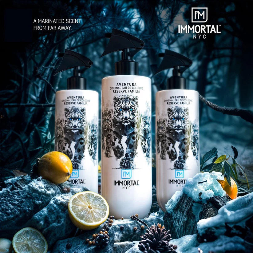 IMMORTAL NYC Reserve Cologne Aftershave - AVENTURA | Bold Adventure Fragrance