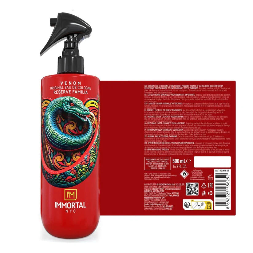 IMMORTAL NYC Reserve Cologne Aftershave - VENOM | Stunning Fragrance