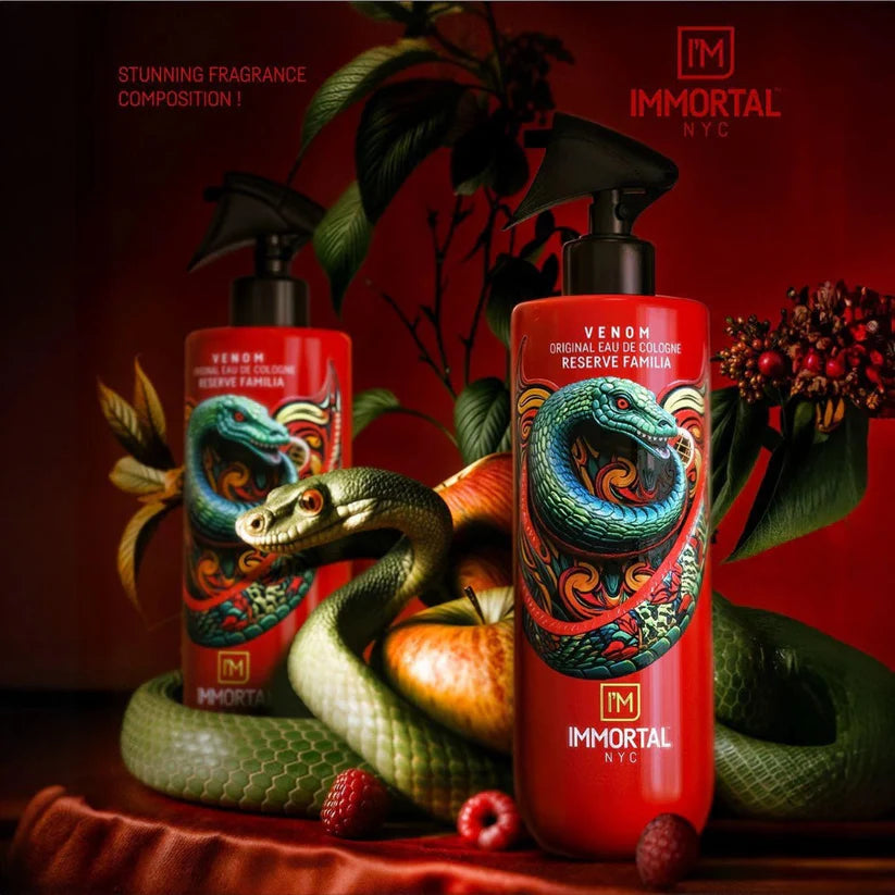 IMMORTAL NYC Reserve Cologne Aftershave - VENOM | Stunning Fragrance