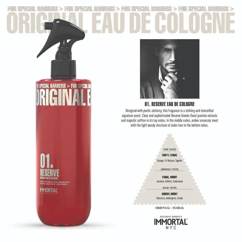 IMMORTAL NYC Reserve Cologne Aftershave No.1 | Signature Scent