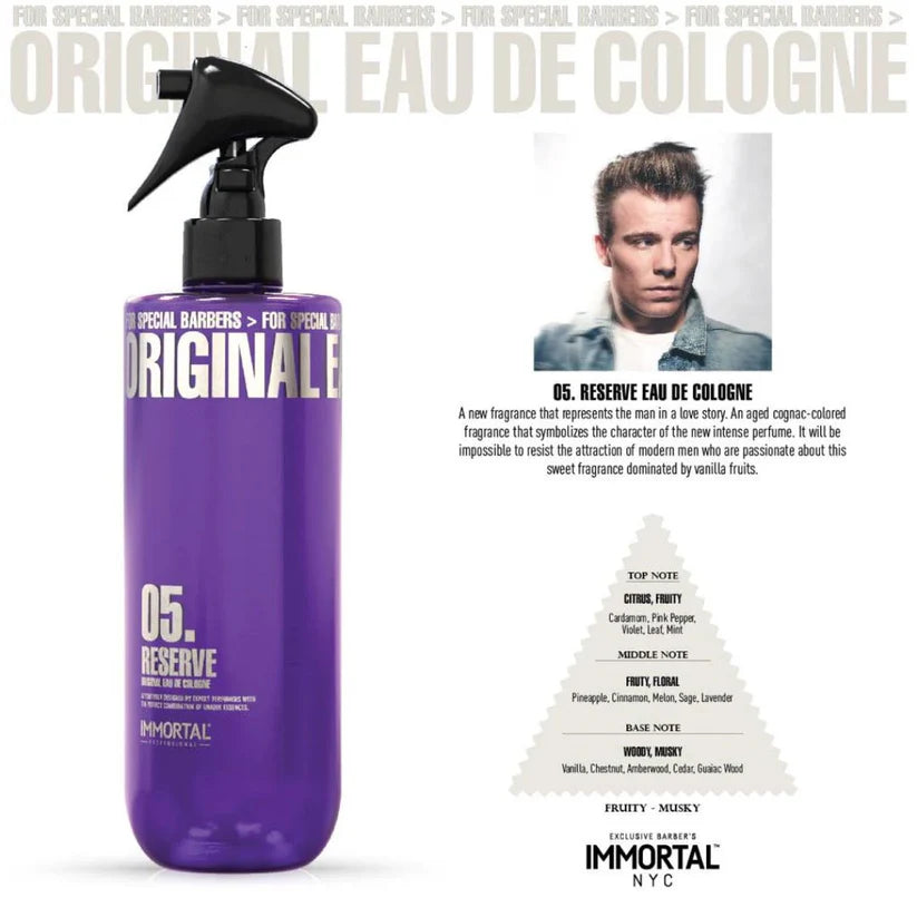 Immortal NYC Reserve Cologne Aftershave No. 5 | Captivating Fragrance