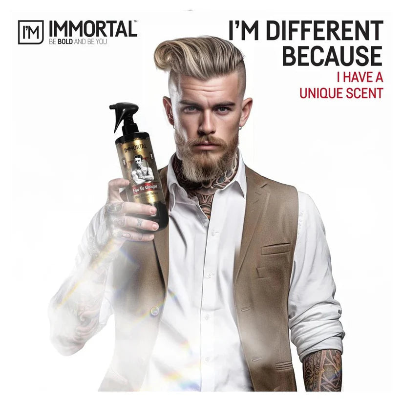 Immortal NYC The One In A Million Dollars Fragranced Spray Cologne | Bold & Luxurious Scent