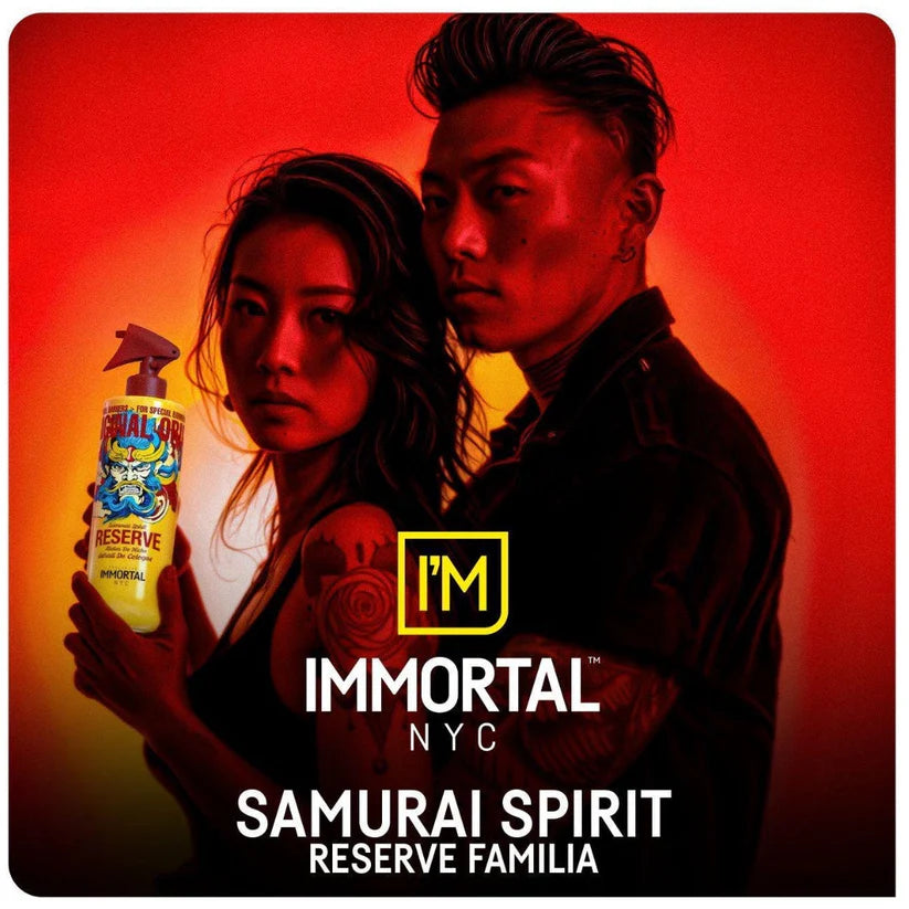 IMMORTAL NYC Reserve Cologne Aftershave - EXTRAIT | Samurai-Inspired Fragrance