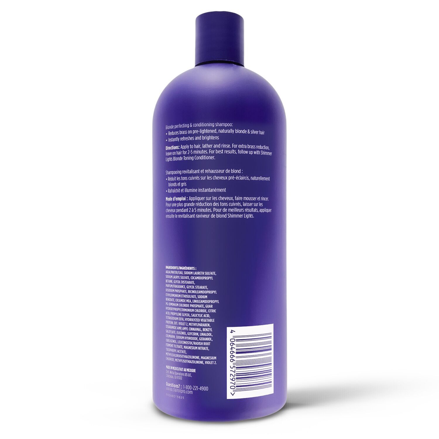 Shimmer Lights Purple Conditioner for Blonde & Silver 31.5 OZ