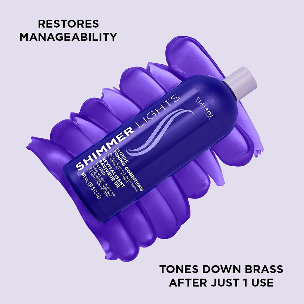 Shimmer Lights Purple Conditioner for Blonde & Silver 31.5 OZ