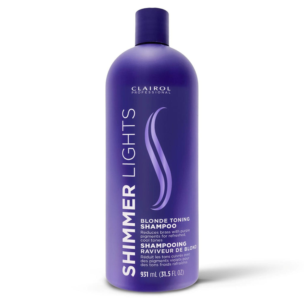 Shimmer Lights Purple Shampoo – Conditioning for Blonde & Silver Hair, 31.5 oz