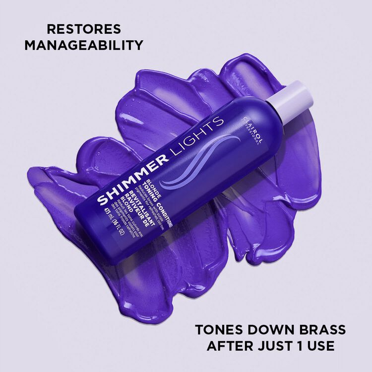 Shimmer Lights Purple Conditioner for Blonde & Silver 16 OZ