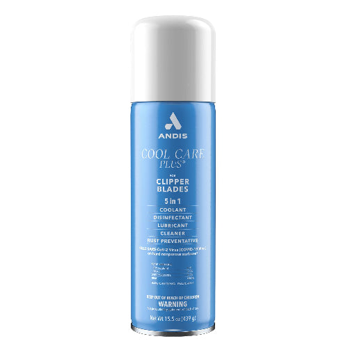 Andis Cool Care Spray – 15.5 OZ, Clipper & Trimmer Blade Cleaner and Conditioner | JCAVES USA