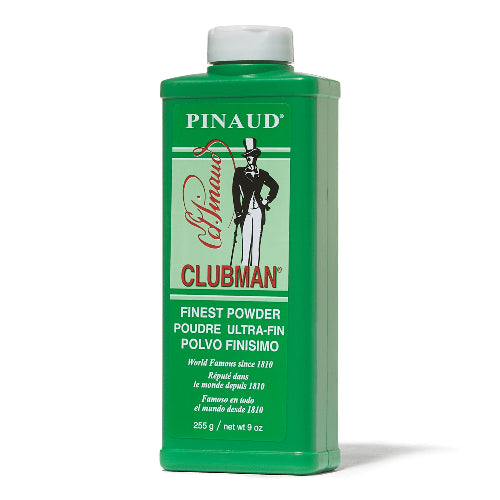 Clubman Pinaud Finest Powder – Neutral Tone 9oz, Professional Barber Hair & Scalp Powder | JCAVES USA