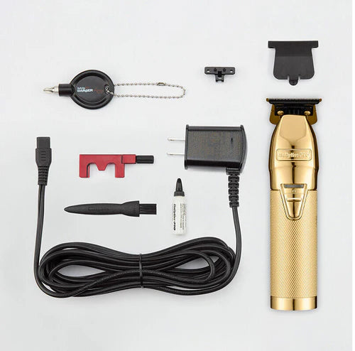 BaBylissPRO GoldFX+ Outlining Cordless Trimmer – FX787NG, Professional Hair & Beard Trimmer | JCAVES USA