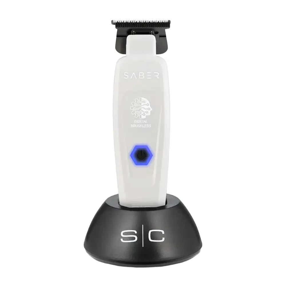 StyleCraft Saber Professional Hair Trimmer – Digital Brushless Motor, Precision Grooming Tool