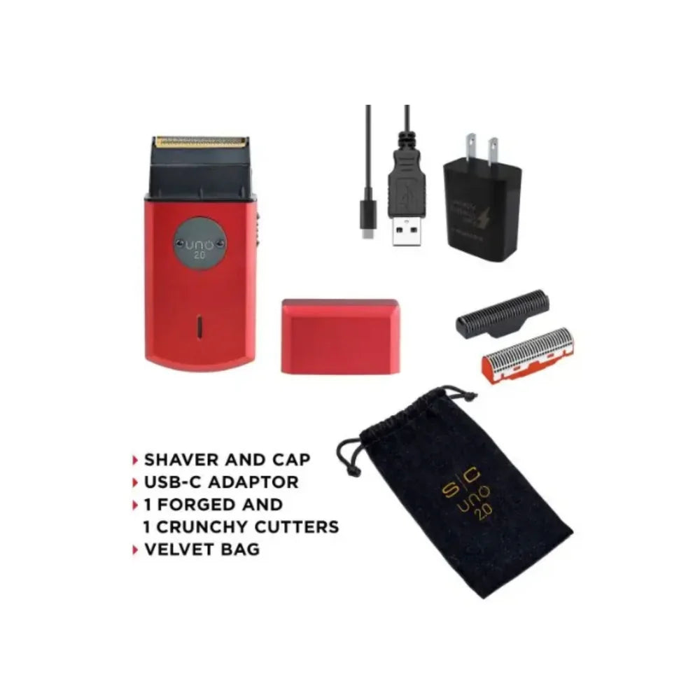 Stylecraft Professional Uno 2.0 Red Single Foil Cordless Shaver