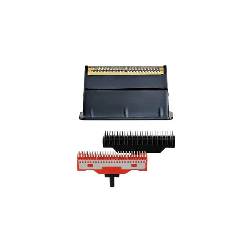 StyleCraft Black Foil Head & Cutter Replacement Set for Uno 2.0 Shaver (SC549B)