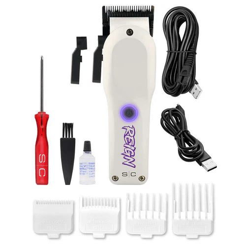 SC Reign Professional Hair Clipper with EON Digital Brushless Motor$229.95 SKU: SC620W Add to Cart Skip to the end of the images gallery Skip to the beginning of the images gallery Reign Professional Hair Clipper with EON Digital Brushless Motor
