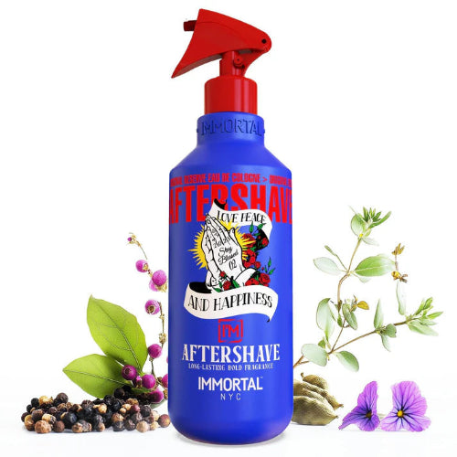 Immortal NYC Aftershave Stay Blessed 02 | Soothing & Hydrating Post-Shave for Men | JCAVES USA