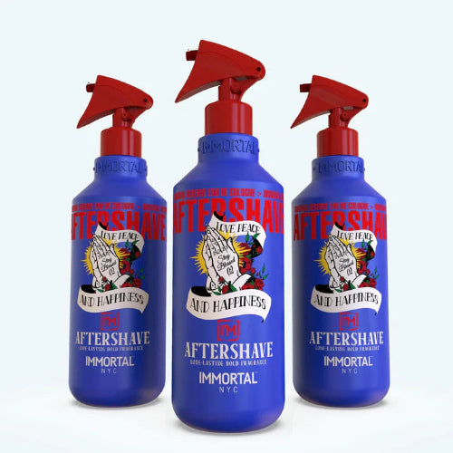 Immortal NYC Aftershave Stay Blessed 02 | Soothing & Hydrating Post-Shave for Men | JCAVES USA