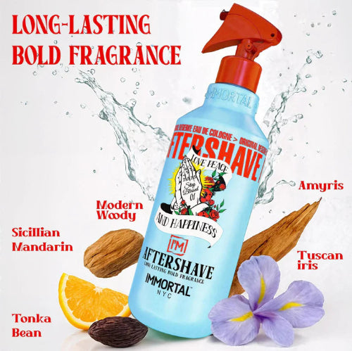 Immortal NYC Aftershave Stay Blessed 02 | Soothing Post-Shave Balm & Fragrance | JCAVES USA
