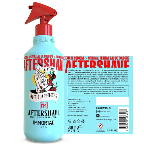 Immortal NYC Aftershave Stay Blessed 02 | Soothing Post-Shave Balm & Fragrance | JCAVES USA