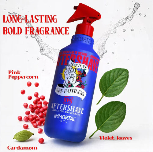 Immortal NYC Aftershave Stay Blessed 02 | Soothing & Hydrating Post-Shave for Men | JCAVES USA