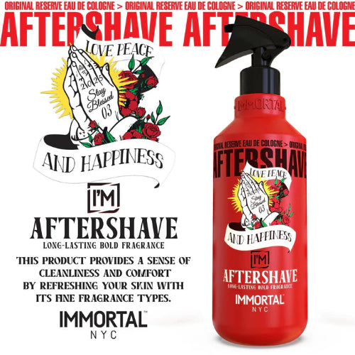 Immortal NYC Aftershave Stay Blessed 03 | Refreshing & Soothing Post-Shave Balm for Men | JCAVES USA