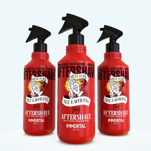 Immortal NYC Aftershave Stay Blessed 03 | Refreshing & Soothing Post-Shave Balm for Men | JCAVES USA
