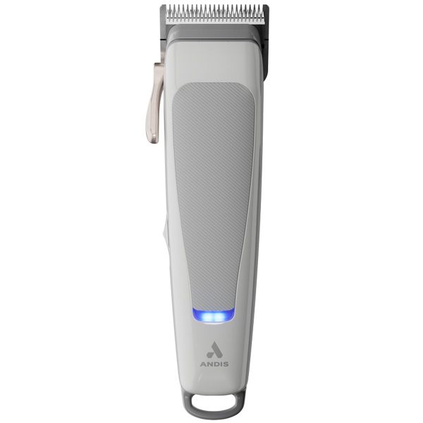 Andis reVITE Cordless Adjustable Taper Hair Clipper – Lithium-Ion, Stainless Steel Blade, Gray #86100 | JCAVES USA