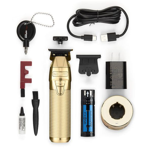 BaBylissPRO FXONE GOLDFX Trimmer – Professional Cordless Hair & Beard Trimmer | JCAVES USA