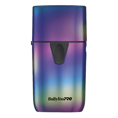 BaByliss PRO UVFOIL Iridescent Cordless Single-Foil Shaver – Rainbow, Professional Grooming Tool | JCAVES USA
