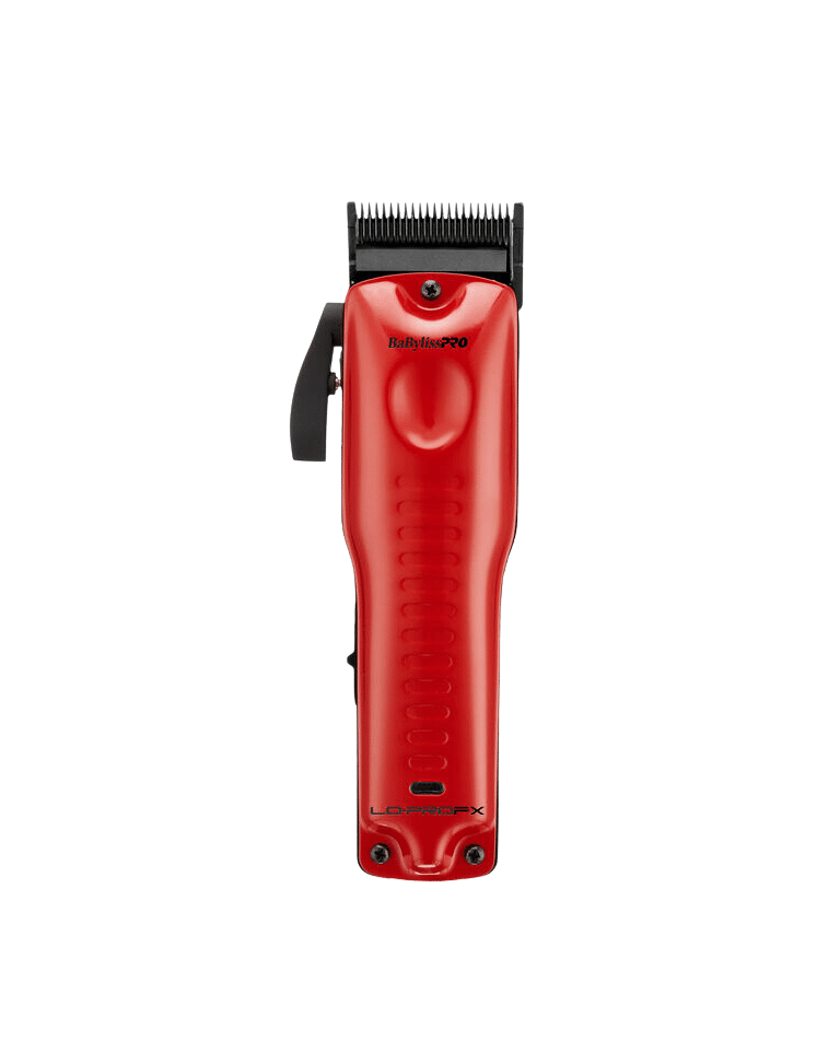 BaByliss Lo-PRO FX Influencer Clipper – Red Limited Edition FX825RI, Professional Cordless Hair Clipper | JCAVES USA