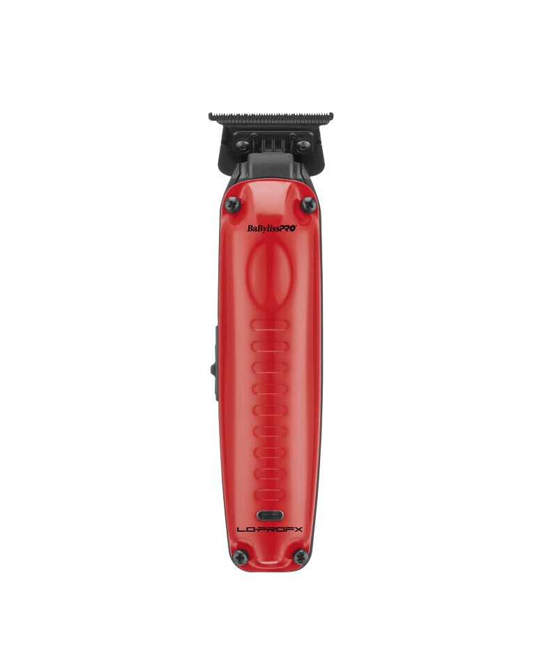 BaBylissPRO Influencer Edition LoProFX Trimmer – Red FX726RI, Professional Cordless Hair & Beard Trimmer | JCAVES USA