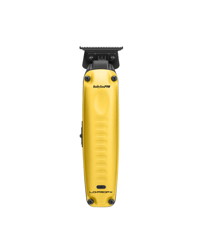 BaBylissPRO Influencer Edition LoProFX Trimmer – Yellow FX726YI, Professional Cordless Hair & Beard Trimmer | JCAVES USA