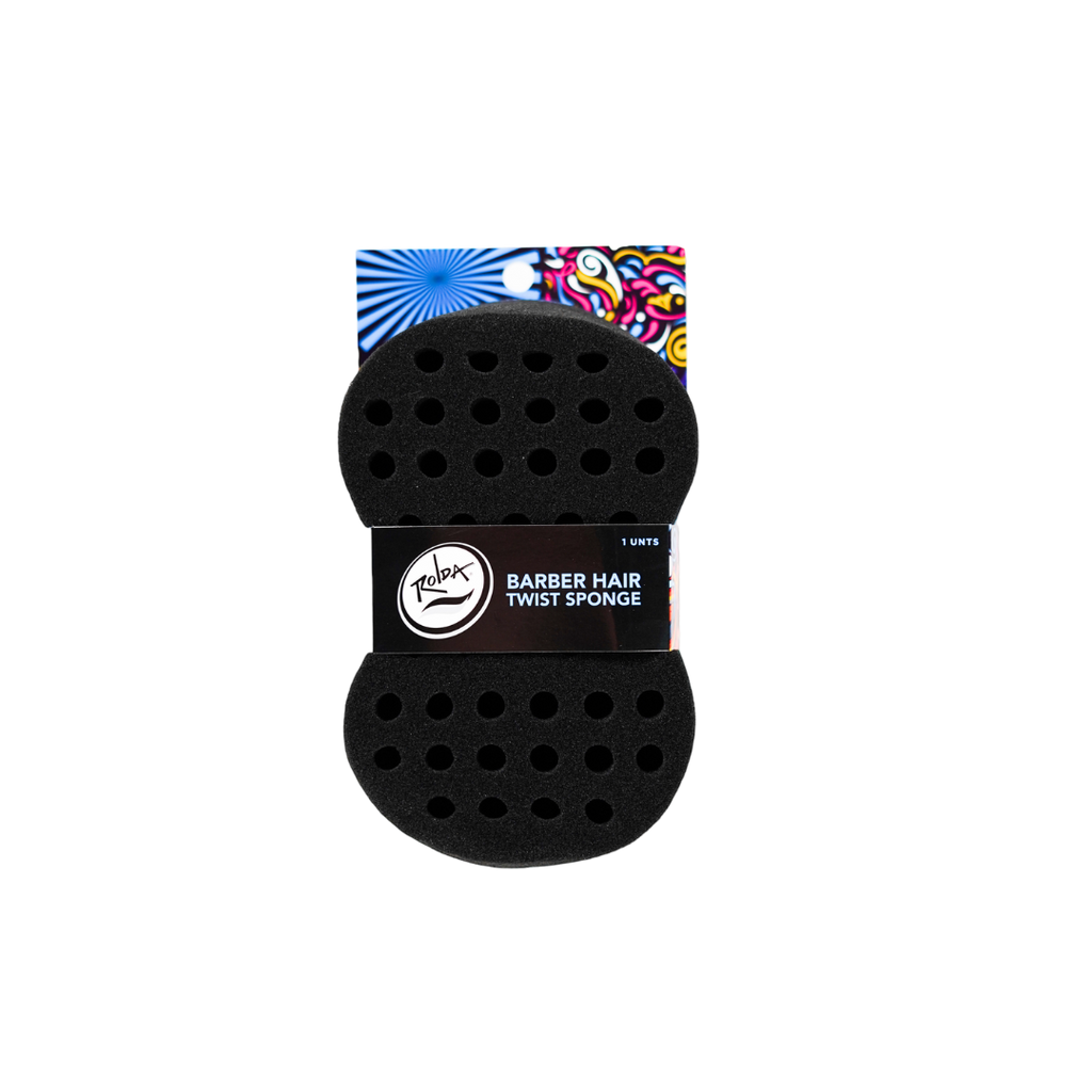 Rolda - Barber Twist Sponge Brush for Hair
