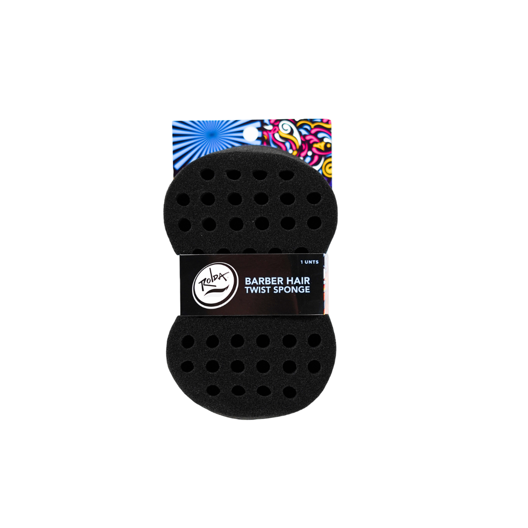 Rolda - Barber Twist Sponge Brush for Hair