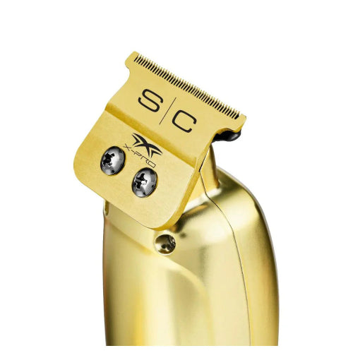 StyleCraft Saber Full Metal Body Digital Brushless Motor Cordless Trimmer Gold