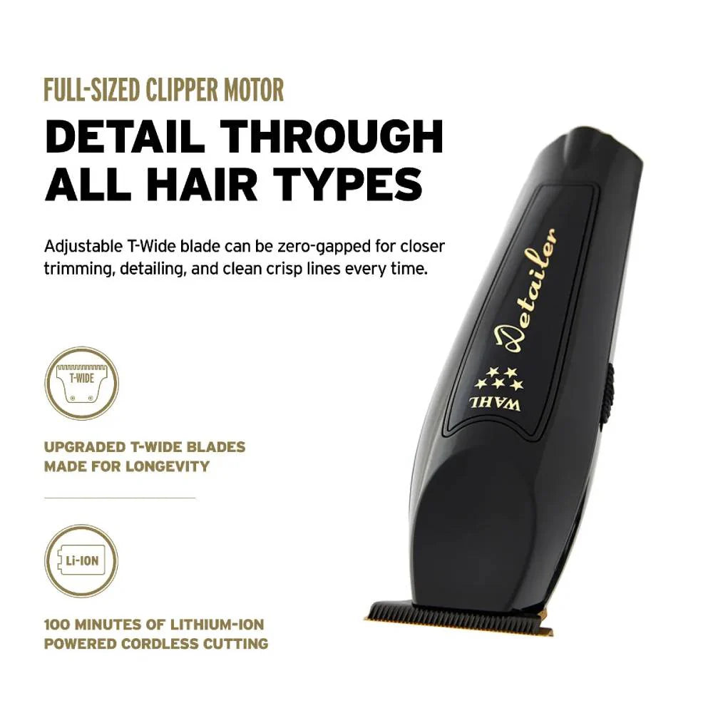 Wahl 5-Star Cordless Magic Clip Cordless Barber Combo The Ultimate Blending Clipper The Ultimate Cordless Trimmer