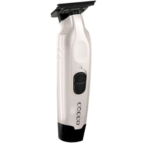 Cocco Veloce Pro Cordless Trimmer – Digital Gap Ambassador DLC Blade + Black Charging Stand | Professional Trimmer | JCAVES USA