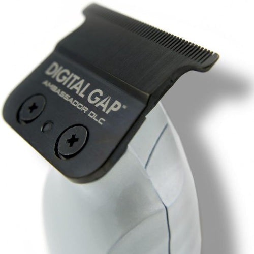 Cocco Veloce Pro Cordless Trimmer – Digital Gap Ambassador DLC Blade + Black Charging Stand | Professional Trimmer | JCAVES USA