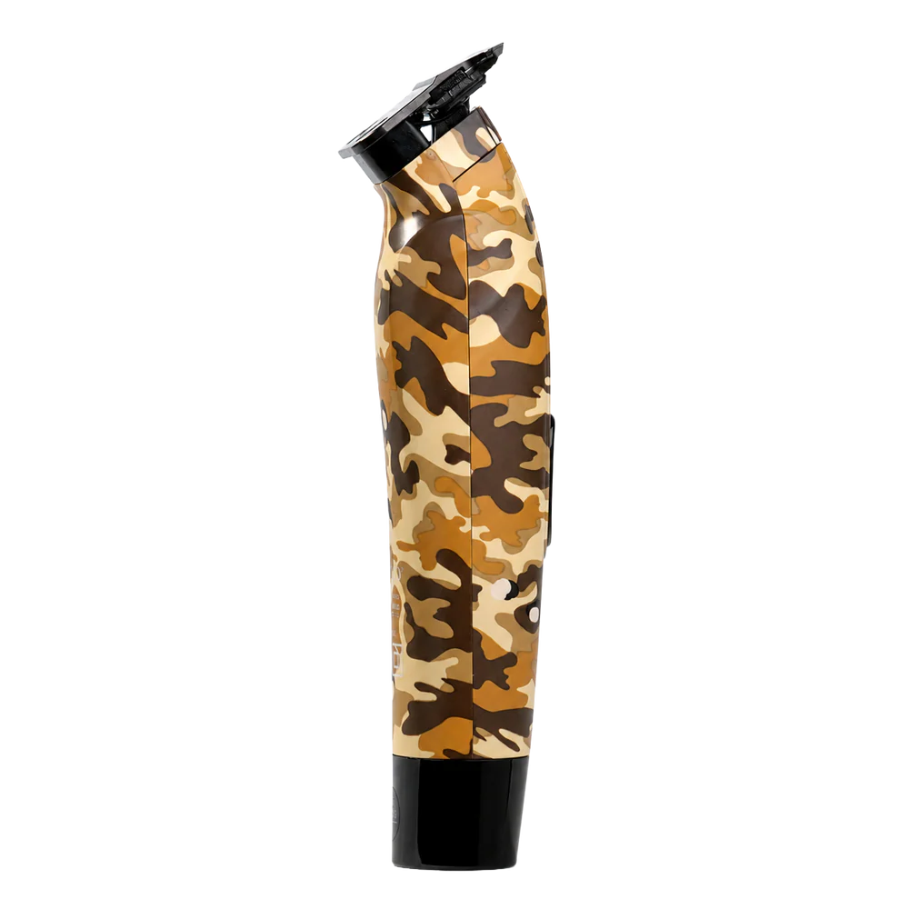 Cocco Hyper Veloce Pro Cordless Trimmer – Limited Edition Camo | Graphene Digital Gap Blade + Charging Stand | JCAVES USA