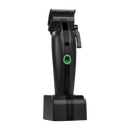 COCCO® Veloce Lite Clipper Black/Black Stripe | Professional Cordless Clipper