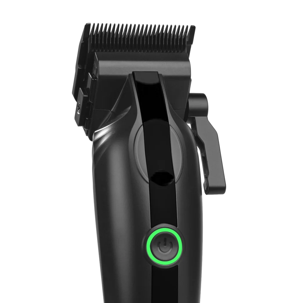 COCCO® Veloce Lite Clipper Black/Black Stripe | Professional Cordless Clipper