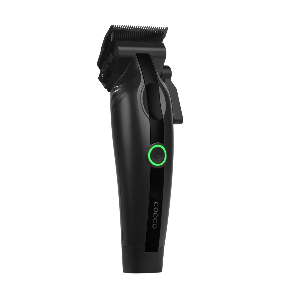 COCCO® Veloce Lite Clipper Black/Black Stripe | Professional Cordless Clipper
