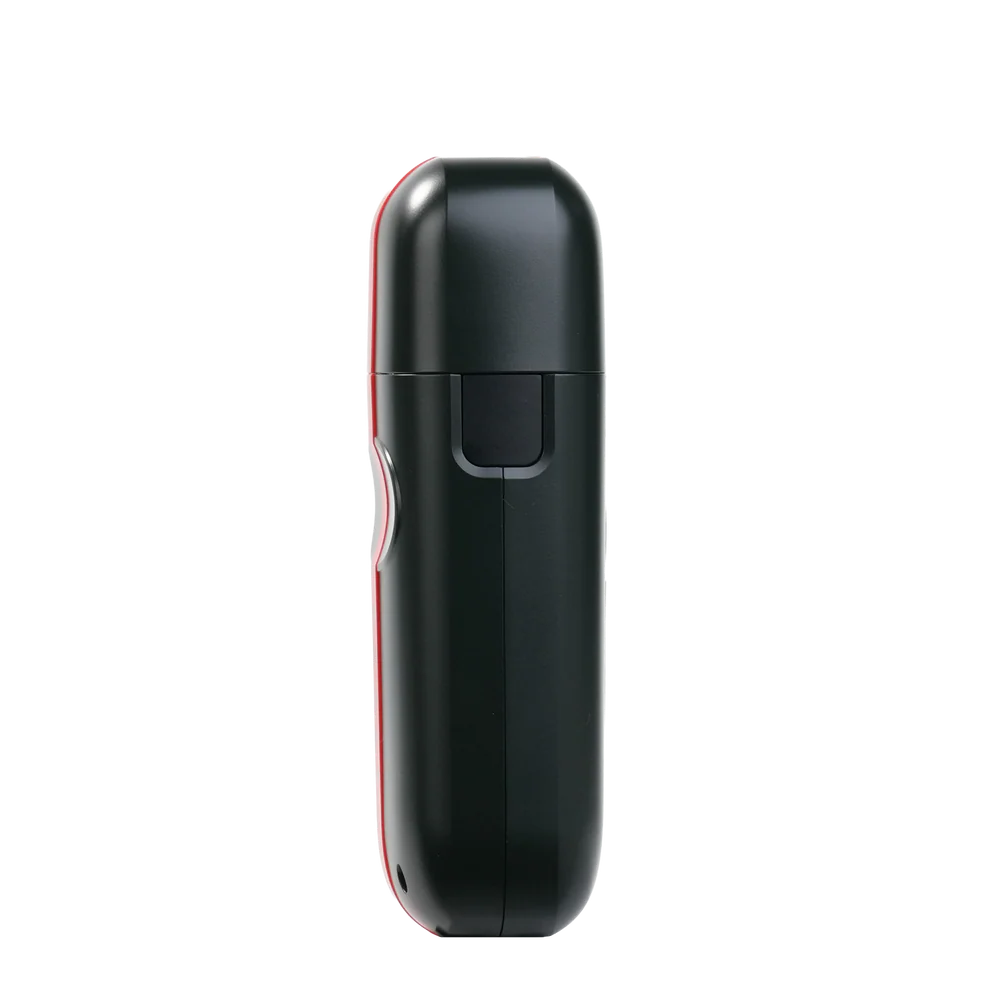 COCCO® Veloce Lite Shaver Black/Red Stripe | Professional Dual Foil Shaver