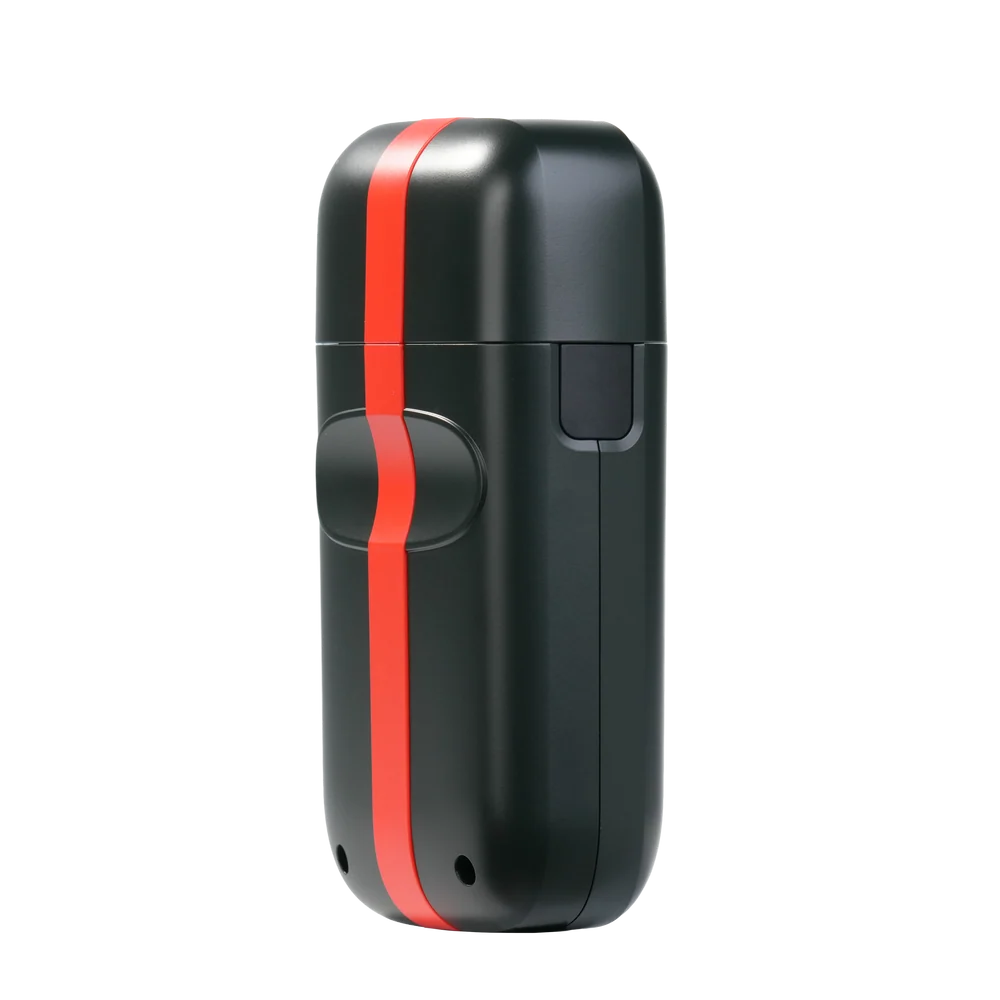 COCCO® Veloce Lite Shaver Black/Red Stripe | Professional Dual Foil Shaver