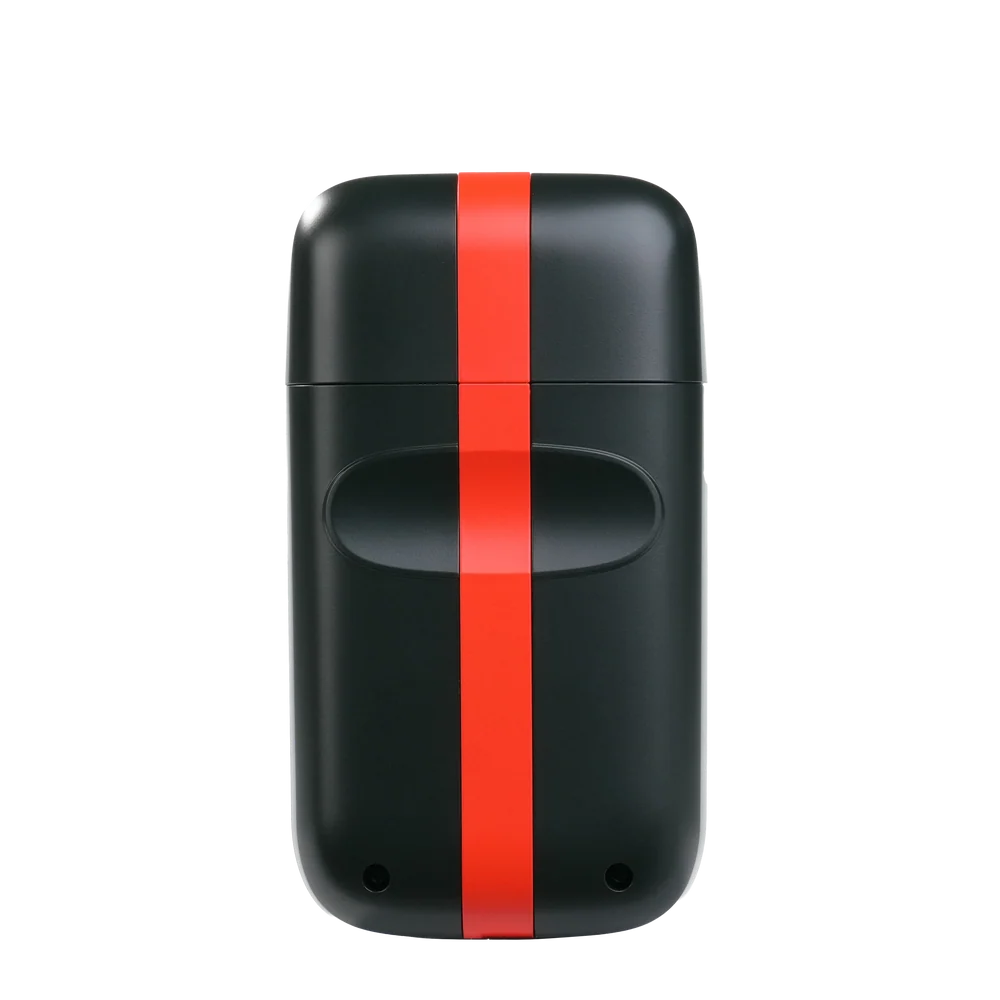 COCCO® Veloce Lite Shaver Black/Red Stripe | Professional Dual Foil Shaver