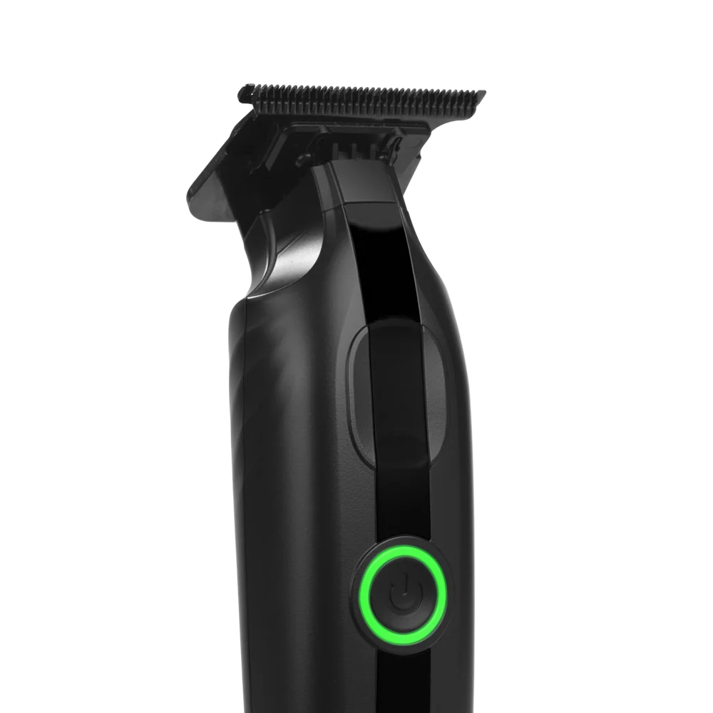 COCCO® Veloce Lite Trimmer Black/Black Stripe | Professional Cordless Trimmer