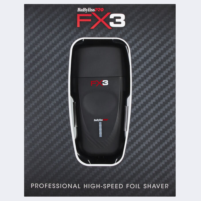 BaBylissPRO FX3 Professional High-Speed Foil Shaver – Cordless, Precision Shaving Tool | JCAVES USA