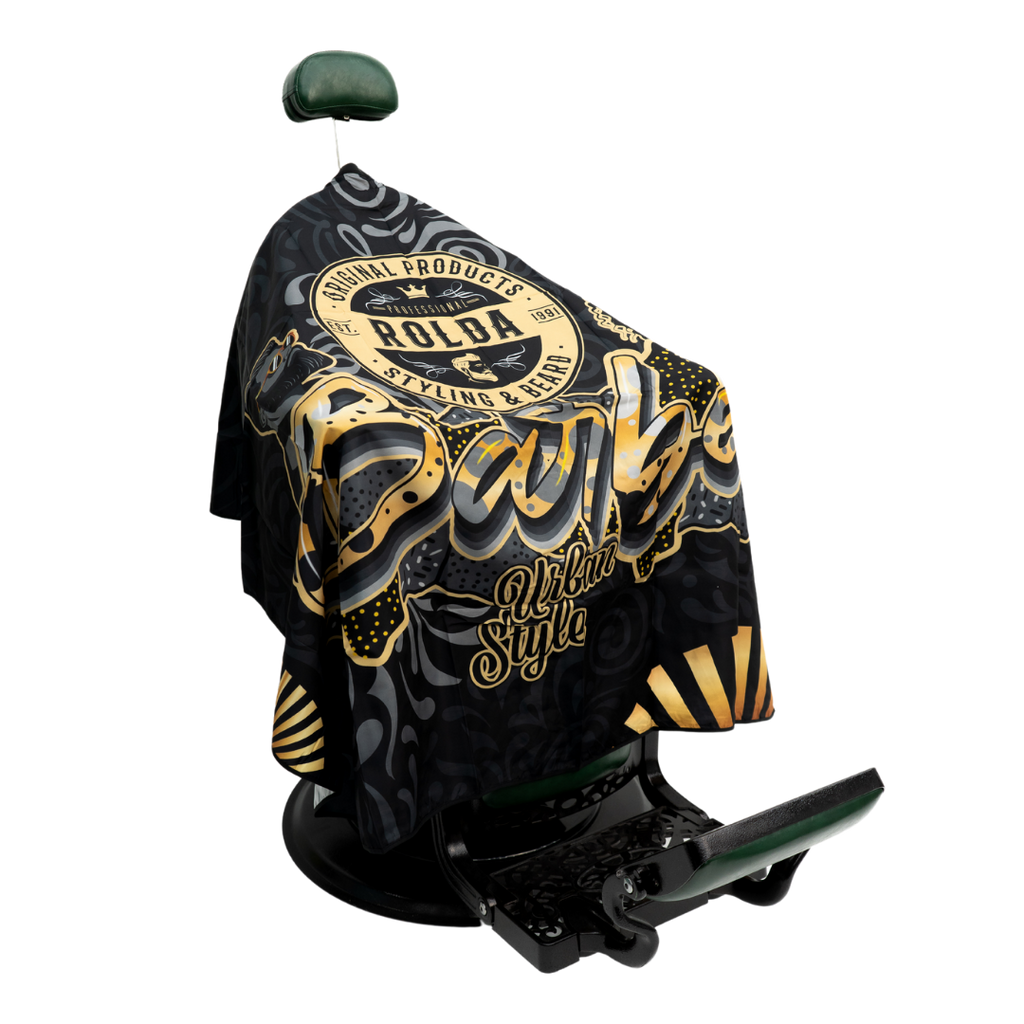 Rolda - Professional Barber Capes | Hair Cutting Capes GOLD STYLE URBAN CAPE