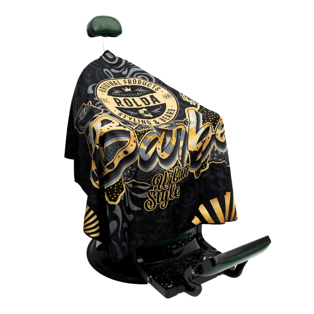 Rolda - Professional Barber Capes | Hair Cutting Capes GOLD STYLE URBAN CAPE